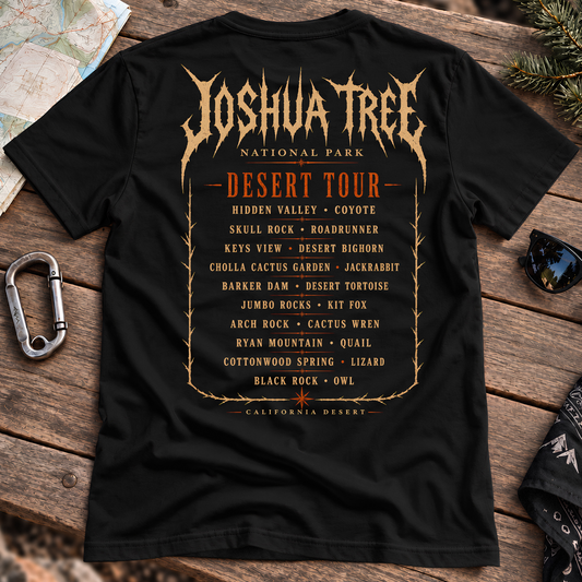 Joshua Tree World Tour Tee, back view