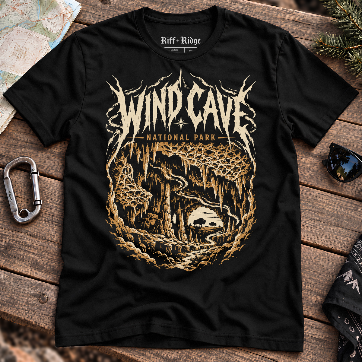The Wind Cave Hollow Earth Tee