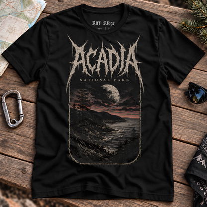 Acadia World Tour Tee, front view