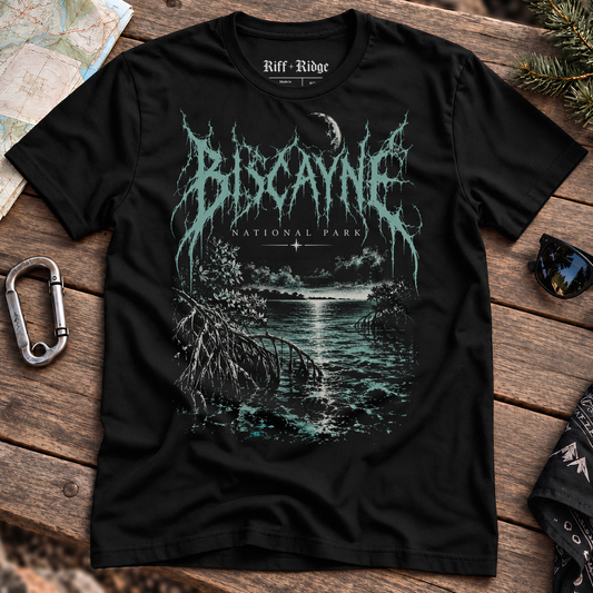 The Biscayne Black Tide Tee