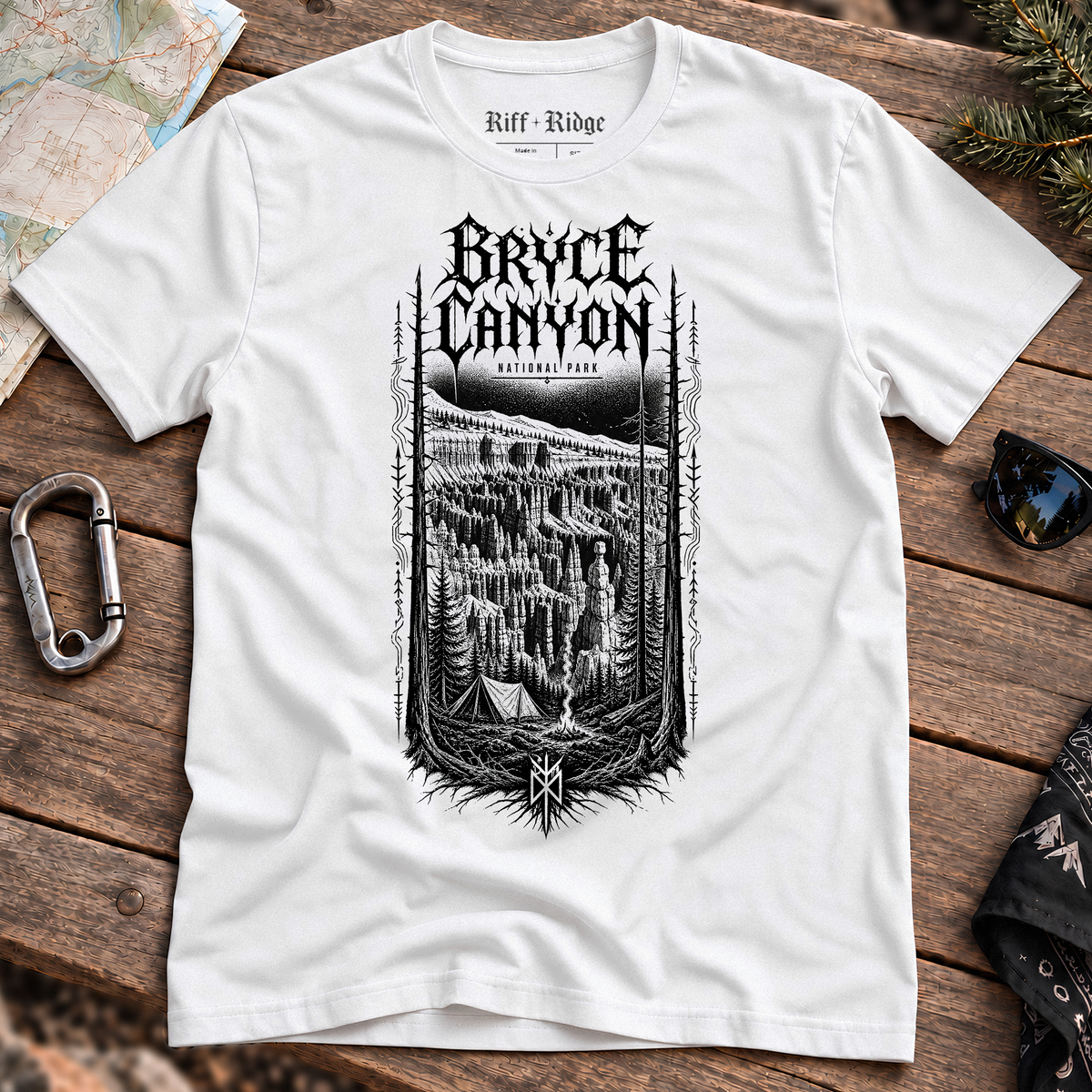 Bryce Canyon Nightwatch Tee, product mockup