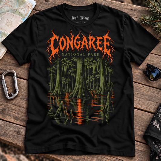 Congaree Low Lands Tee, product mockup