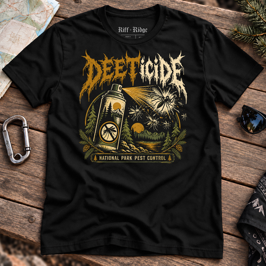 DEETicide Tee, product mockup