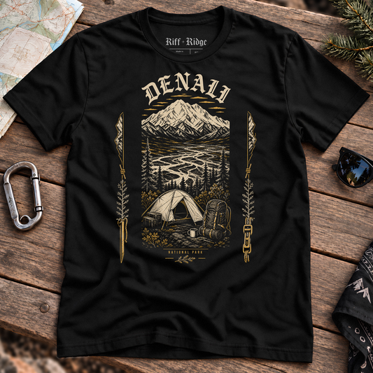 Denali Monolith Tee, product mockup