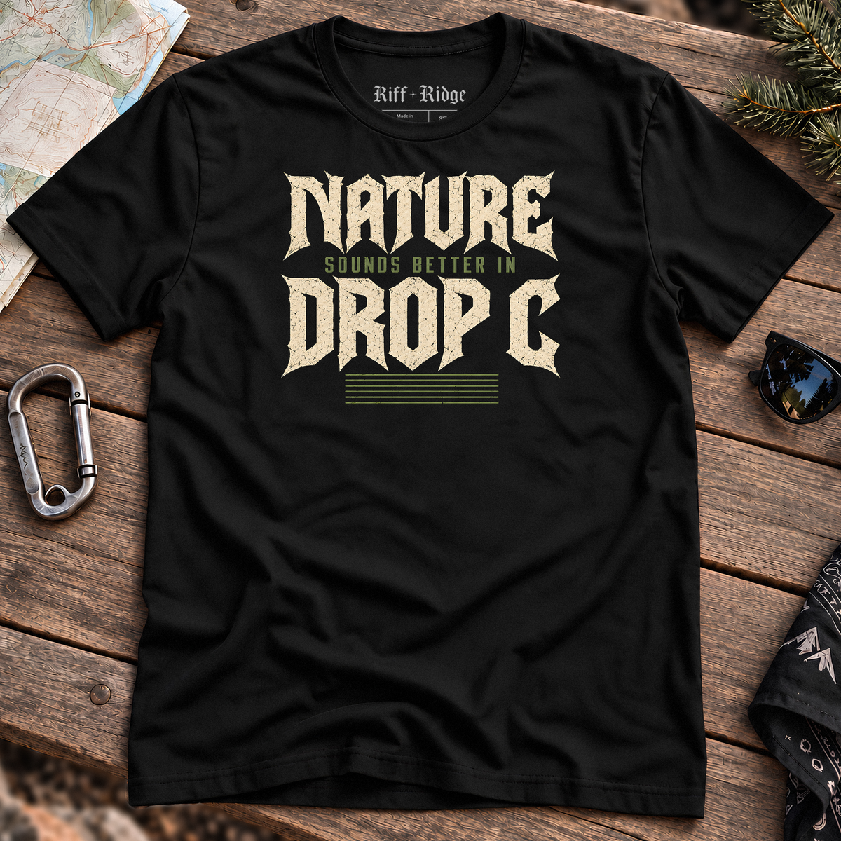Drop C Tee, product mockup