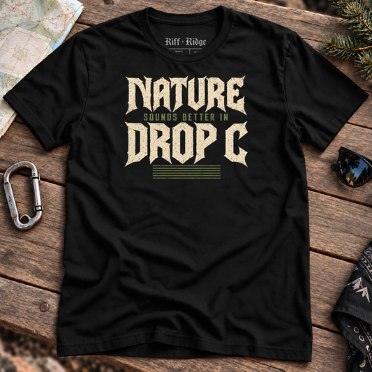 Drop C Tee, product mockup