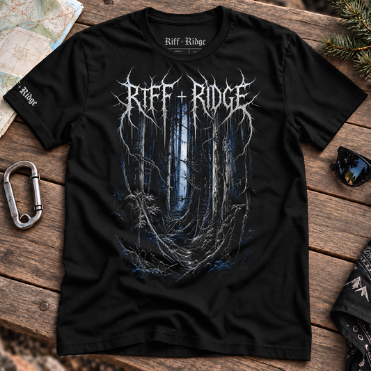 Forest Crypt Tee, product mockup