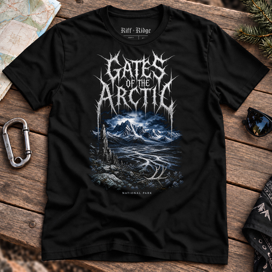 Gates of the Arctic Iced Tee, product mockup