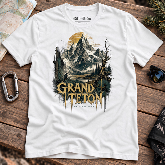 Grand Teton Ravenwatch Tee, product mockup