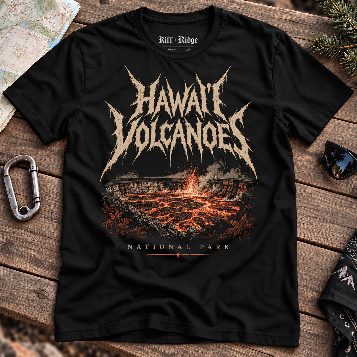 The Hawaiʻi Volcanoes World Tour Tee