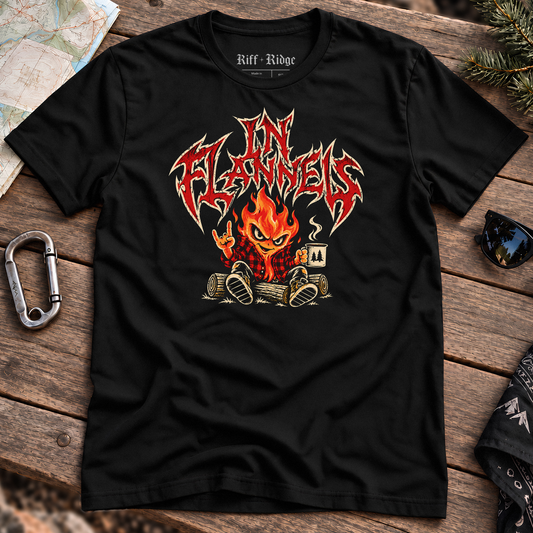 In Flannels Tee, product mockup