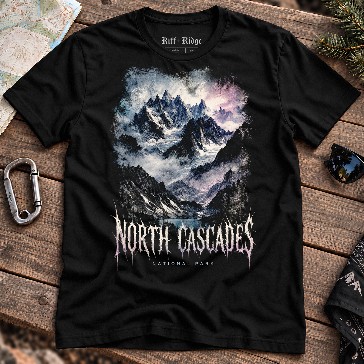 North Cascades Violet Hour Tee, product image