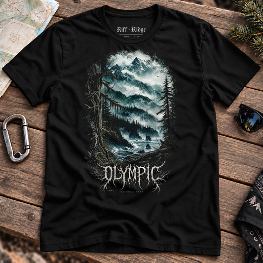 Olympic Mistwood Tee, product mockup