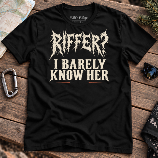 Riffher Tee, product mockup