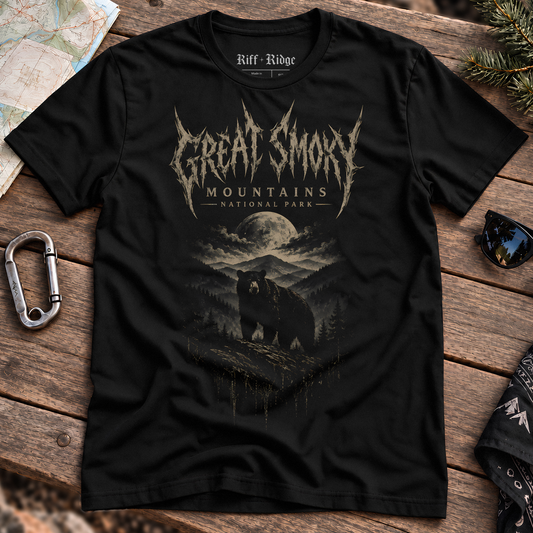 Great Smoky Mountain World Tour Tee, front view