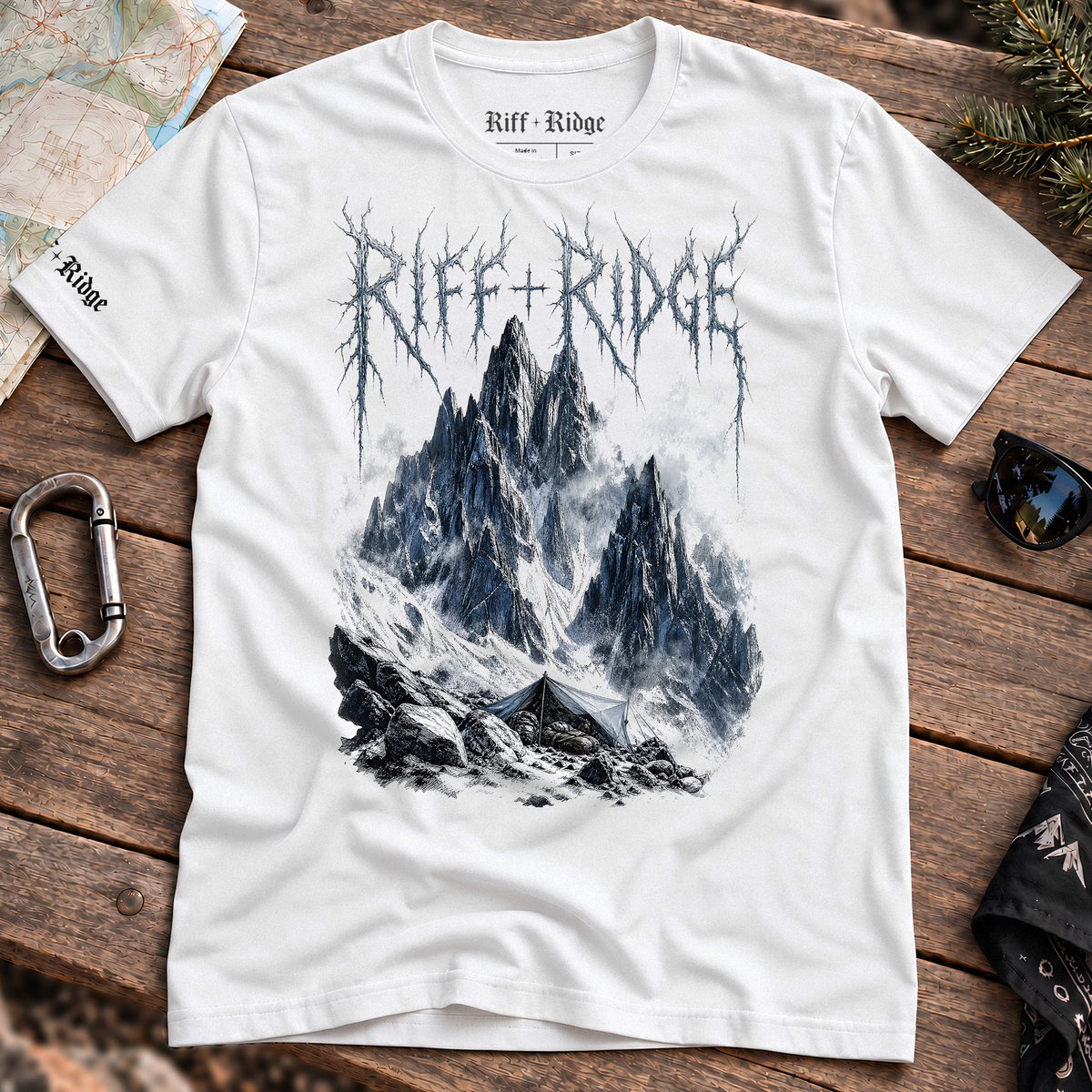 Summit Vigil Tee, product mockup